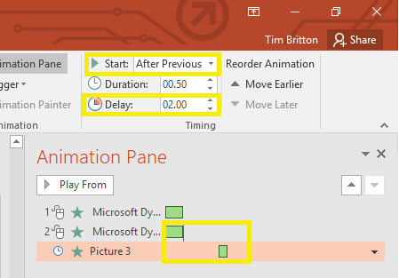 Animation Advanced Timeline Pane