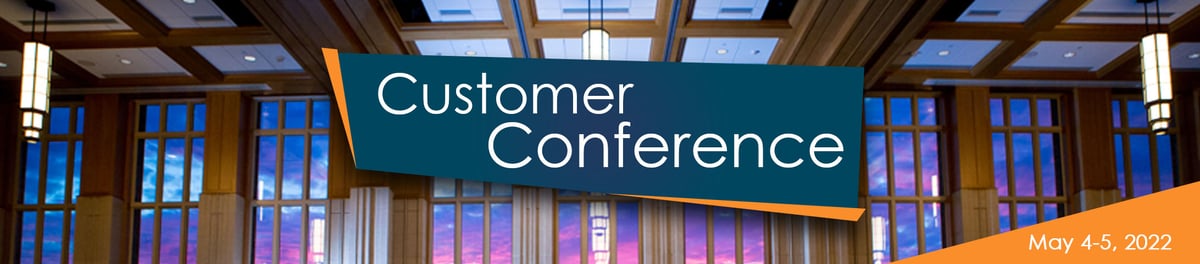 Customer Conference 2022 Website Header