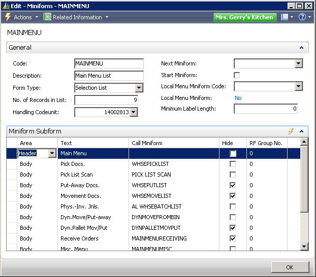 Automated Data Capture System Setup in Dynamics NAV 4