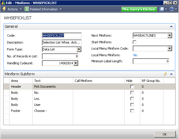 Automated Data Capture System Setup in Dynamics NAV 6