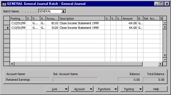 How to Close the Year in Microsoft Dynamics NAV 5