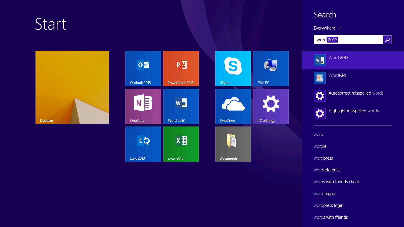 Why the Windows 8 Start Screen is better than old fashioned menus 1