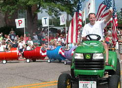 ABC Computers Train in 4th of July Parade