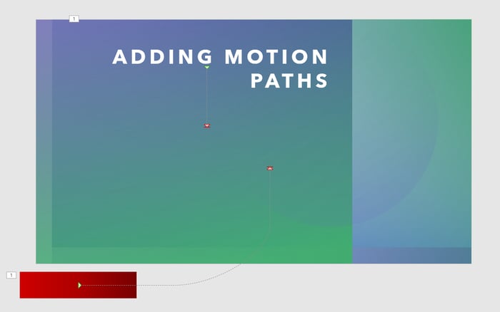 Motion Path coming in from bottom