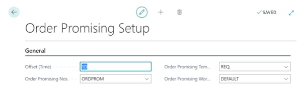 Order Processing Setup