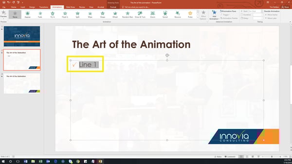 Getting Started with PowerPoint: The Art of the Animation Getting Started with PowerPoint: The Art of the Animation