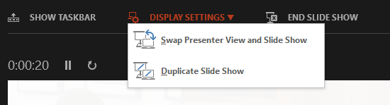 Display Settings Screen