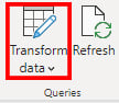 transform data