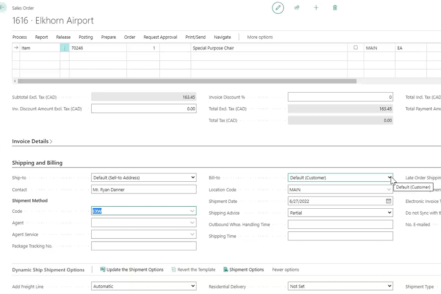 Electronic Invoicing in Business Central