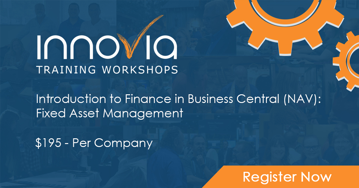 Introduction to Finance in Business Central (NAV): Fixed ...