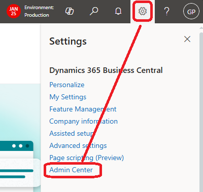 Creating a 2025 Wave 1 Preview Environment for Dynamics 365 Business Central Cloud